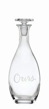 Kate Spade New York OURS Crystal Glass Decanter 11.5&quot; by LENOX #830555  - £69.68 GBP