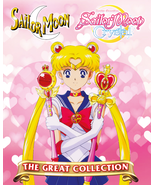 DVD ENGLISH DUBBED Sailor Moon The Great Collection SEASON 1-6 + Crystal... - $62.99