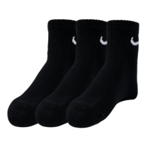 Nike Everyday Lightweight Quarter Socks 3 Pairs Sports Casual Black SX76... - £24.81 GBP