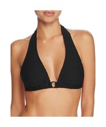 Shoshanna Women’s Textured Ring Halter Bikini Top, B Cup - £9.70 GBP