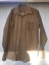 Mens Shirt Size L(16-16.5 34/35) Berlioni ITALY Long Sleeve Ships N 24h - $21.76