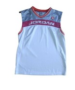 NIKE AIR JORDAN 14 JUMPMAN SEWN STITCHED Jordan Red White Orange Grey Sz... - $19.00