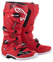 Alpinestars Mens Tech 7 MX Boots Red 6 - £350.58 GBP