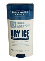 Duke Cannon Dry Ice Cooling Antiperspirant  Fresh Water &amp; Neroli New - £27.69 GBP