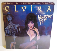 ELVIRA Presents Haunted Hits SEALED Vinyl LP Record Cramps Monster Mash 1988 - £219.62 GBP