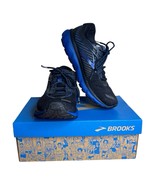 Brooks Ghost 12 Running Shoes Mens Size 10 Black Blue Road Athletic Snea... - $734.82 MXN