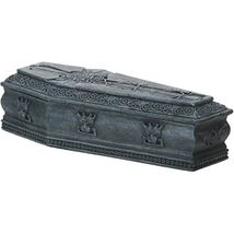 Gargoyle Coffin Jewelry Trinket Box Storage Container Gothic Decoration New - $18.98