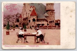 1904 Official Souvenir Worlds Fair St Louis Tyrolean Alps Postcard C22 - £7.82 GBP