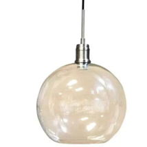 Harp and Finial HFL95034DS Luca Pendant Clear and Nickel - £135.29 GBP