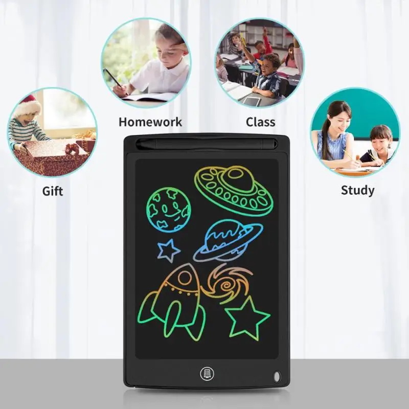Play 8.5inch LCD Writing Tablet Electronic Writting Doodle Board Digital Colorfu - £23.98 GBP