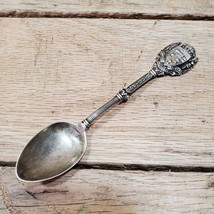 Vintage Sterling Silver &#39;commerce Prudence Industry&#39; Winnipeg Souvenir Spoon - £15.41 GBP