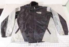 VTG NBA G-III San Antonio Spurs Nylon Jacket Adult Large Varsity 2004 *READ* - $37.57