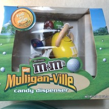 M&M's Golf Mulligan-Ville Candy Dispenser Limited Edition Collectible - $23.76