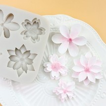 Silicone Mold Chocolate Mold Diy Baking Cakecup Candy Gerbera Daisy Flow... - £14.92 GBP+