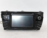 Audio Equipment Radio Display And Receiver Fits 2014-16 TOYOTA COROLLA O... - £215.87 GBP