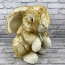 Commonwealth Sitting Bunny Rabbit Ears Stuffed Animal Cream Tan 11 Inches  - £14.11 GBP