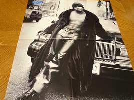 98 Degrees Usher Nick Lachey magazine poster clipping black shirt shirtless 90&#39;s - £7.82 GBP
