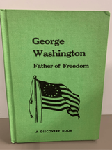 George Washington Discovery Book-HC Vintage Children’s School Reading 1964 - £4.82 GBP