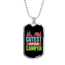 Camper Necklace  Cutest Little Camper Blue Green Necklace Stainless Steel or 18 - £37.48 GBP+