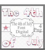 The 4th of July Font Digital Vol. 4 - $37.30 MXN