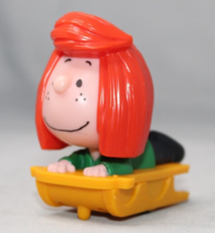 McDonald&#39;s Happy Meal Toy Peanuts Movie 2015 Peppermint Patty Pull-back Toy - £3.79 GBP