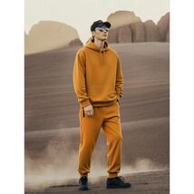 Men Sweatsuit Wear Link Men Medium Weight Sweatsuit Size L Orange - $26.73