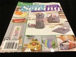 Annie’s Quick &amp; Easy Sewing Magazine 30+ Fast and Fun Designs - £9.59 GBP