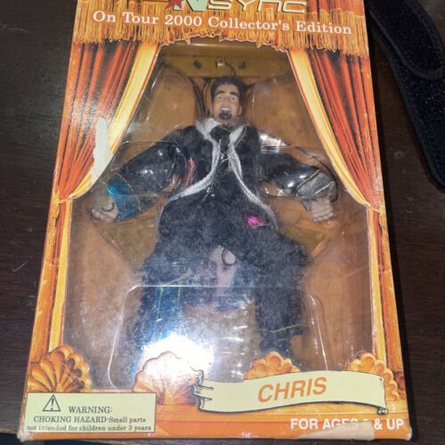 NSYNC On Tour 2000 Collector&#39;s Edition Marrionette Doll CHRIS KIRKPATRICK - $9.50