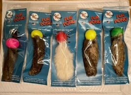 GO CAT DA FUR THING RATTLE PONG TOYS CAT NIP KITTEN INTERACTIVE PLAY COU... - $28.70