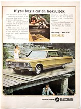 1966 Chrysler 67 New Yorker Car Advertisement Automobilia Spice Gold DWJJ11 - $29.99