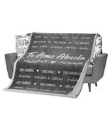 FILO ESTILO Abuela Blanket Sherpa Grey 60x50 Inches - $312.13 MXN