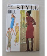 UNCUT 8-18 VINTAGE SEWING PATTERN Style 2735 Maxi Midi Sundress - $13.66 CAD