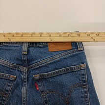 Levi's Premium Women's Blue Cotton Blend Button Fly High Rise Jeans Size (26×27) image 11