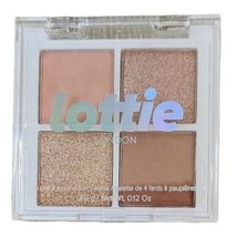 Lottie London Eyeshadow Quad Palette in The Rose Golds 4 Shades - £3.32 GBP