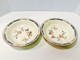 Noritake Vintage 1970’s China Song 8165 W83 Set Of 3 Soup Bowls 7 1/2” - £21.19 GBP