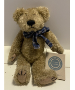 Boyds Bear Bromley with Blue Scarf Tan - £11.48 GBP