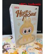 100% AUTHENTIC POPMART LABUBU The Monsters Have A Seat Vinyl Plush Blind... - $22.28