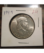 1949 Franklin Half Dollar AU - $19.99