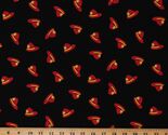 Cotton Fireman Hats Firefighters Fire Pups Black Fabric Print by Yard D6... - $10.95