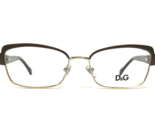 Dolce &amp; Gabbana Eyeglasses Frames D&amp;G5102 1101 Tortoise Brown Gold 51-16... - £73.35 GBP