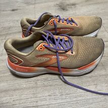 Brooks Glycerin 21 Womens Sz 10 Shoes Orange Sneaker Running Gym 1204081... - $24.95