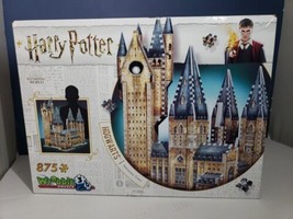 Wrebbit 3D Puzzle Harry Potter Hogwarts Castle Astronomy Tower 875 Piece... - $41.83