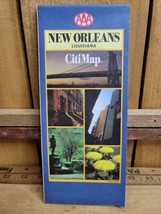 1996 / 1997 AAA New Orleans Louisiana CITIMAP Street Map Vintage - $13.25
