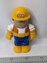 Little Tikes Construction Figure Worker 3 Inch Bendable - £4.58 GBP