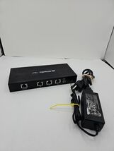 Genuine Ubiquiti EdgeRouter Lite 3-Port Gigabit Router, ERLITE-3 with AC... - $58.41