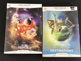 View-Master Virtual Reality SPACE Experience Pack &amp; Destination Pack NIB - $12.85