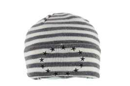 Black Scale Streetwear ASAP Rocky Stars Striped Winter Knit Beanie Hat C... - £27.65 GBP