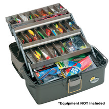 Plano Guide Series Tray Tackle Box - Graphite/Sandstone [613403] - £34.22 GBP