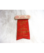 Vintage 1934 Independent Order of Odd Fellows Masonic Style Pin Ribbon 15-e - $24.74