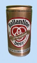 Old Vintage Ballantine Beer Can Metal Sign 8x12in  Mancave Garage 5 - $24.74